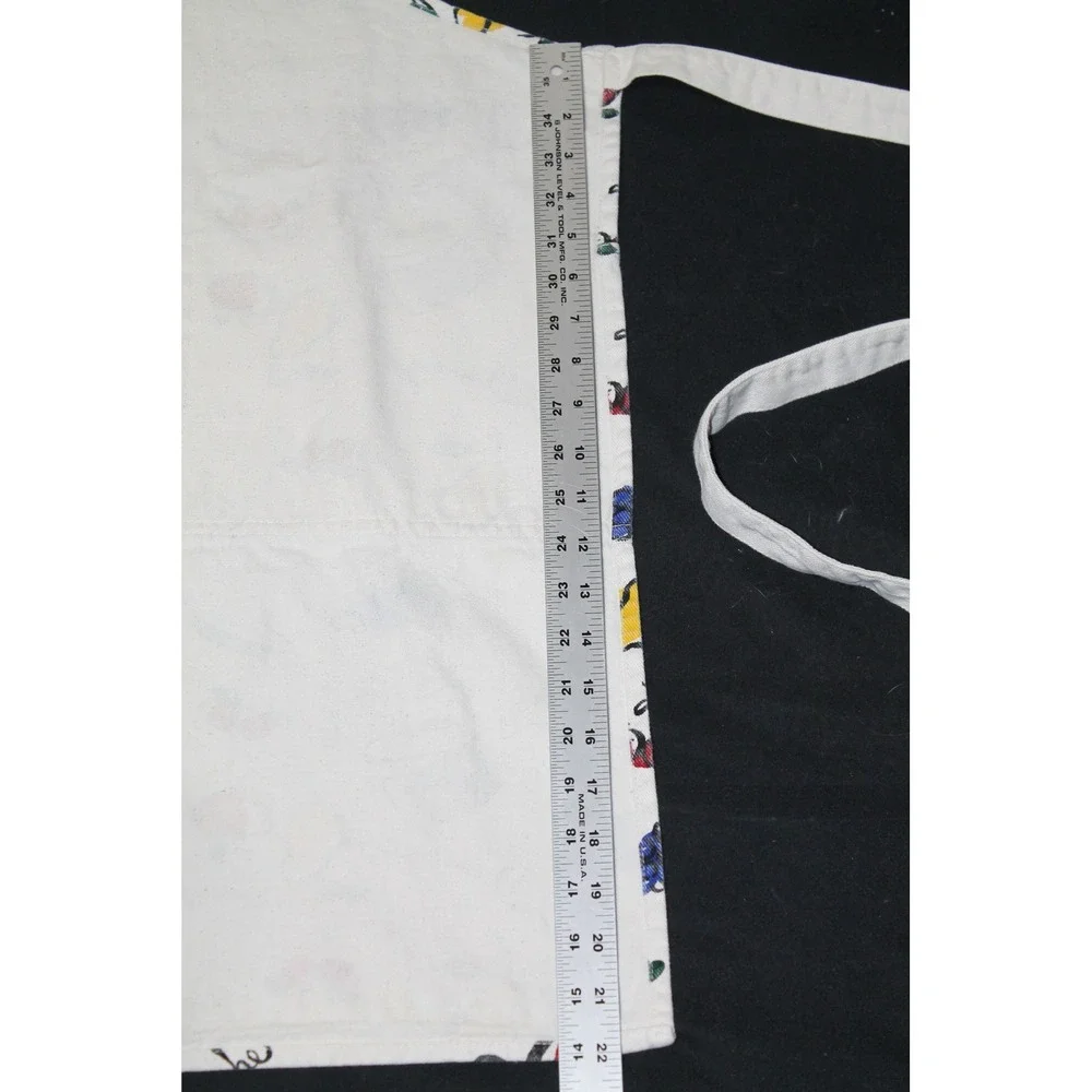 Circulon 100% Cotton Kitchen Apron Fruit Cookware Print Adjustable Chef Cooking